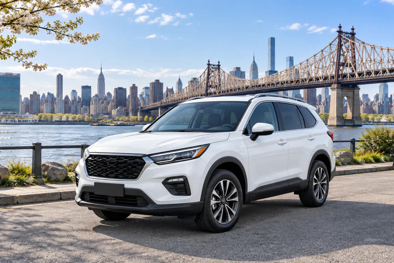 Gutori rental vehicle ready for pickup in the Bronx